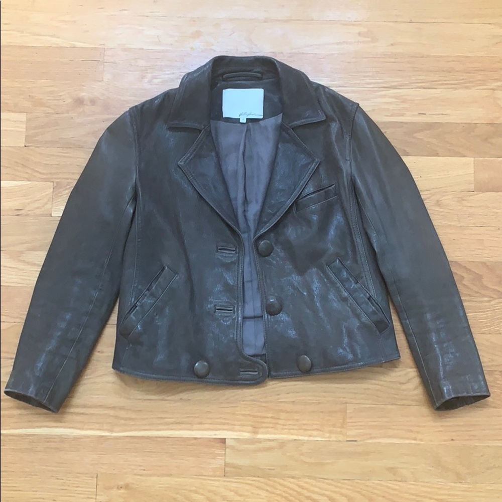 Leather jacket